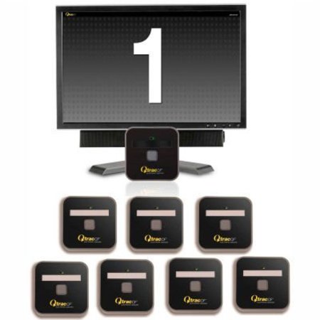 LAVI INDUSTRIES QtracCFÂ Plug and Play, 32" LCD Black & White Display, 8 Remotes 95-PNP108/32/BW